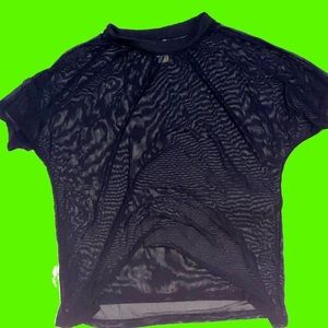 I heart raves mesh tshirt